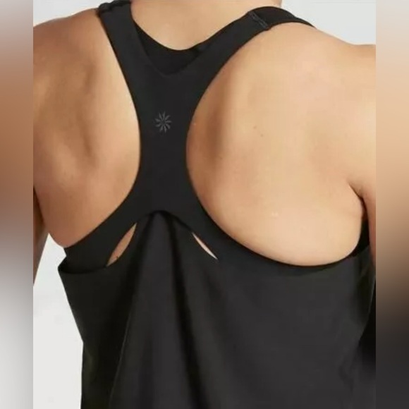 Athleta Black 2 In 1 Ultimate Support Top-XS NWT - Picture 3 of 3